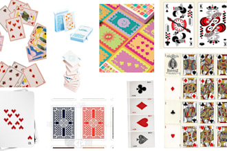 design custom playing cards, game cards, and card decks, party cards
