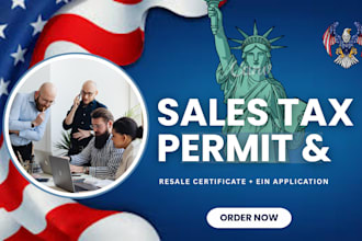 register sales tax permit resale certificate for amazon, shopify, walmart seller