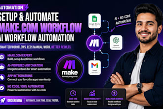 setup make com workflow ai workflow automation relevance ai no code