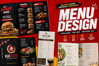 food menu design modern restaurant menu design food flyer banner design menu