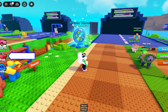 make a roblox game like steal a brainrot and grow a garden