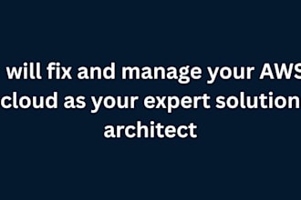 fix and manage your AWS cloud as your expert solution architect
