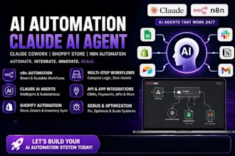ai automation claude cowork ai agent claude agent  shopify store n8n automation