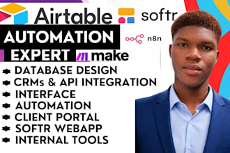 setup airtable automation, airtable crm, airtable database, airtable expert