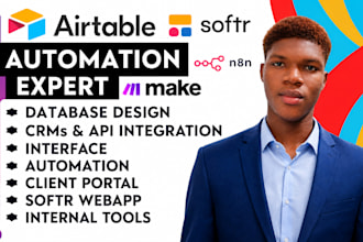 setup airtable automation, airtable crm, airtable database, airtable expert