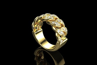 do 3d jewelry design jewelry cad design jewelry rendering ready for 3d printing