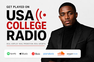 rotate your music on 2500 USA college radio stations for airplay