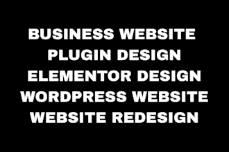 wordpress website designer business website