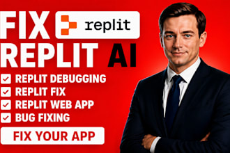 fix replit ai, replit debugging, replit fix, replit web app, bug fixing