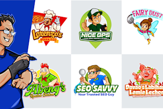 design a custom mascot logo for your business