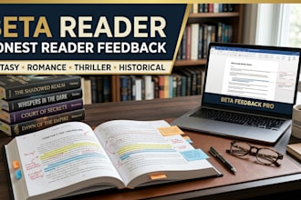 beta read your fantasy, romance, historical dark, thriller or erotic book reader