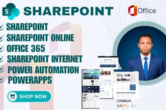 build sharepoint intranet, powerapps and power automate in microsoft 365