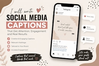 write catchy and engaging captions for social media