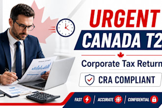 file your canada corporation tax return t2 accurately and on time