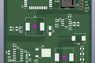 design esp32 iot pcb with wifi bluetooth and sensors