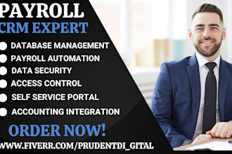 setup payroll crm using quickbooks rippling freshbooks deel gusto patriot vagaro