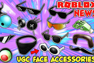 make roblox ugc  model accessories high quality 3d design vatar bundles wearable