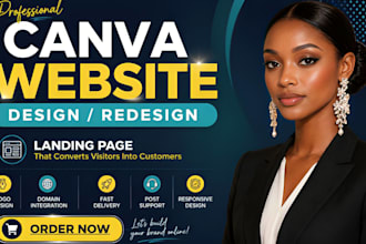 canva website design canva landing page canva website canva