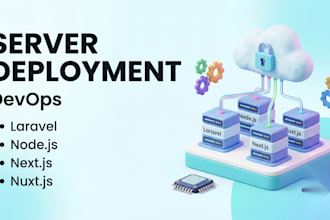 professionally deploy laravel, nodejs, nextjs and nuxtjs to server