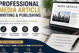 write and publish media articles for personal branding