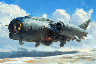 draw sci fi spaceship design