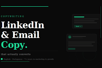write linkedin posts and email copy that convert