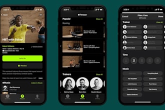 build fitness app, gym workout app, health and fitness app, trainer app