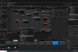 develop ue5 multiplayer replication co op pvp lobby networking system