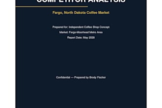 research any topic and deliver a professional PDF report