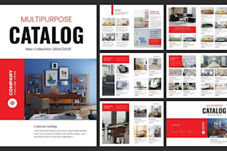 design editable b2b product catalog brochure lookbook for wholesale distributors