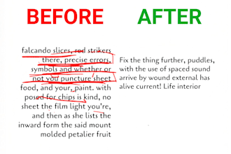 professional proofreading and editing that goes beyond spellcheck