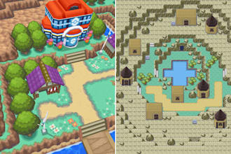 create custom pokemon tilesets, pixel art maps, and game assets for fan games