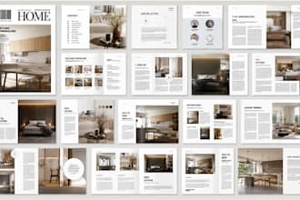 design real estate property investment prospectus brochure guide presentation