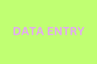 do data entry and sciences tech
