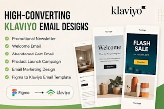 design klaviyo email template, figma to klaviyo newsletter, email marketing