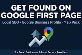 do local SEO to rank your small business on google first page