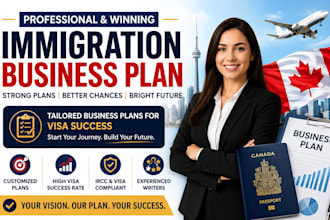 prepare immigration business plans for e2 l1 and eb5 visas