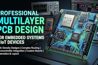 design multilayer pcb for embedded system and iot devices