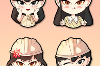 do vexel art, anime art, and chibi art for you