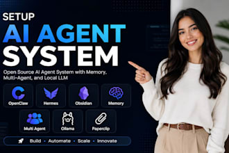 fix setup openclaw hermes ai agent obsidian memory multi agent ollama paperclip