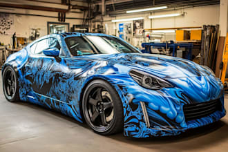 van wrap, vehicle wrap, car wrap design