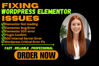 fix elementor errors, bugs and design issues