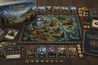 design custom board game, card game, tabletop game, tcg and rulebook