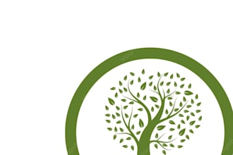 do modern tree logo design for your business