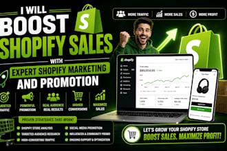 boost shopify sales with expert shopify marketing and promotion