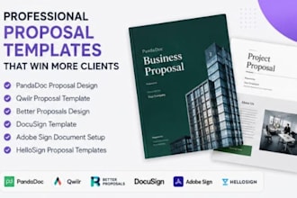 design docusign sales proposal templates on pandadoc qwilr, better proposals