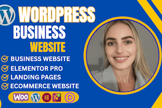 build wordpress business website with SEO, speed and gdpr