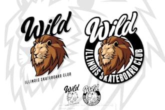 creative comic style mascot logo design service