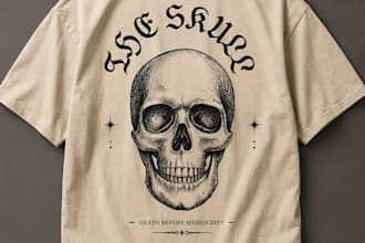 create custom streetwear apparel graphics for clothing lines