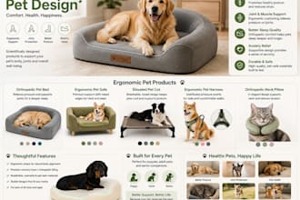 do ergonomic pet furniture and accessories orthopedic pet bed pet carrier design